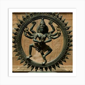 Hindu Goddess 3 Art Print