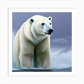 Polar Bear 4 Art Print