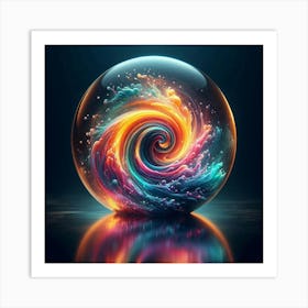 Ball Ethereal 2 Art Print