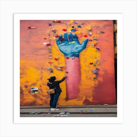 Sydney Street Art Art Print