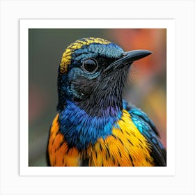 Colorful Bird 8 Art Print