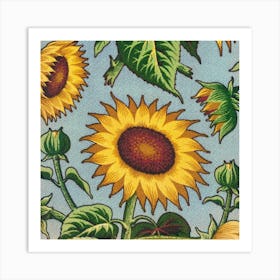 Sunflowers 2 Art Print