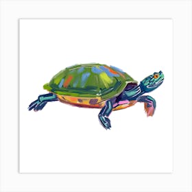 Painted Turtle 03 Art Print