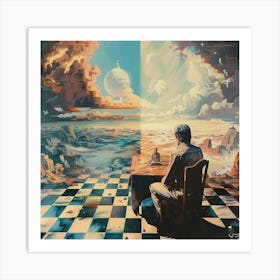 'The World Of Chess' Art Print