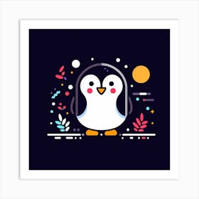 Penguin 9 Art Print