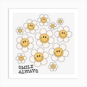 Smile Always Art Print