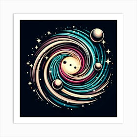 Spiral Galaxy 2 Art Print