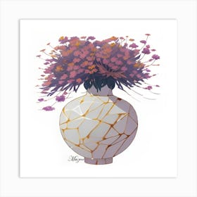 Vase Of Flowers Art Print