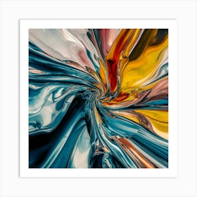 Abstract Abstract Painting 1 Art Print