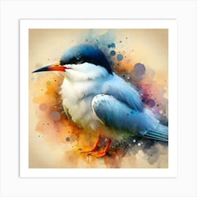 Tern bird Art Print