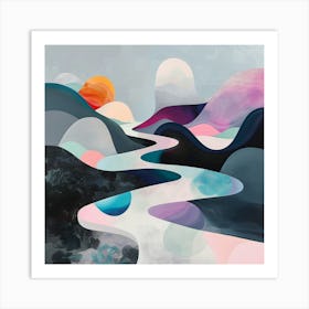 'River' 1 Art Print