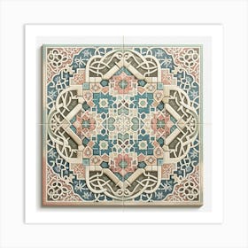 Islamic Tile and Motifs Art Print