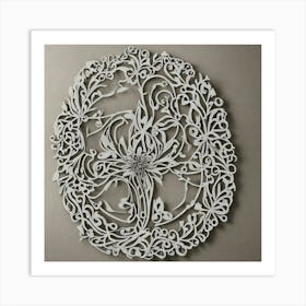 Floral Wall Art 4 Art Print