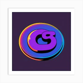 G Logo Art Print