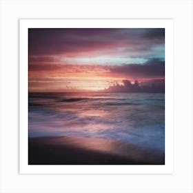 Colours Of The Beach Art Print