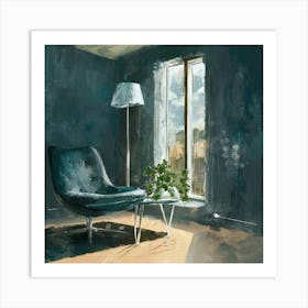 Room With A Chair Art Print