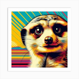 Meerkat 5 Art Print