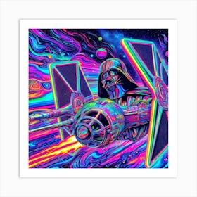 "Vader Head-On" [Risky Sigma] Art Print