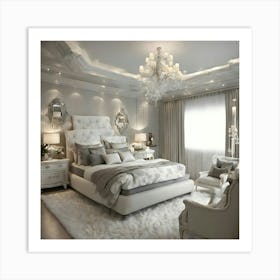 Luxury Bedroom Design Ideas Art Print