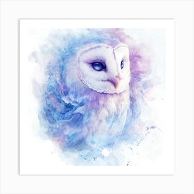 Barn Owl 1 Art Print