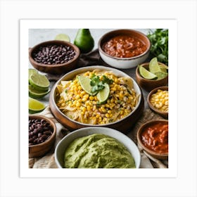 Mexican Food 11 Art Print