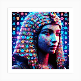 Cleopatra Portrait Artwork 190 Art Print