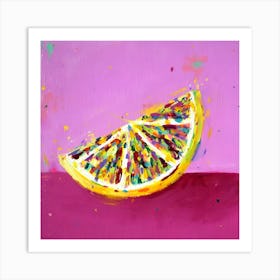 Lemon Slice Art Print