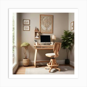 Home Office 2 Art Print