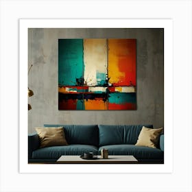 Abstract Painting 32 Art Print