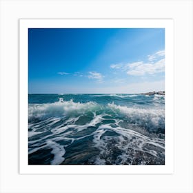 Sea Waves Art Print