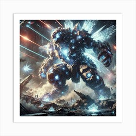 Rumblefang Rock Armor Art Print