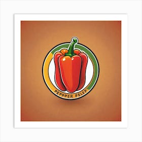 Pepper Reel Logo Art Print