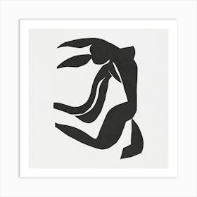 Black Rabbit - Matisse Art Print