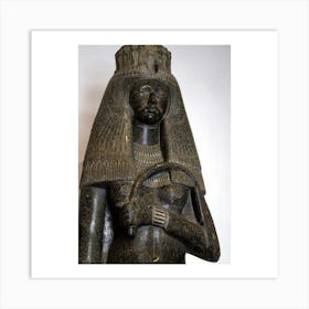 Egyptian Statue 18 Art Print