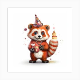 Red Panda Art Print