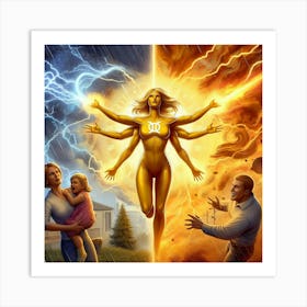 Gemini Super Mom #8 Art Print