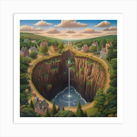 Waterfall Art Print