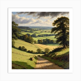 Country Road 27 Art Print