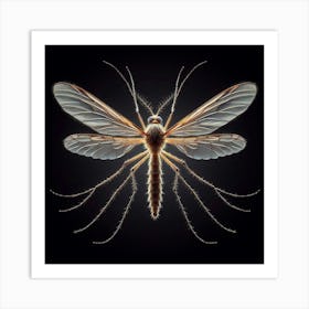 Mosquito - Mosquito Stock Videos & Royalty-Free Footage 2 Art Print