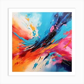 Abstract Painting 117 Art Print