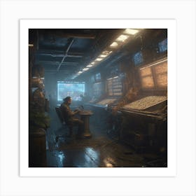 Cyberpunk 2077 1 Art Print