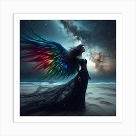 Angel Wings 4 Art Print