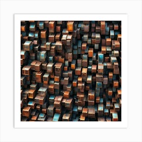 Rusty Metal Wall Art Print