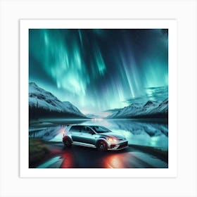 Mk7 golf r Art Print