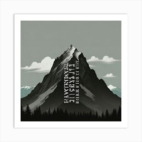 Mountains Of London Art Print