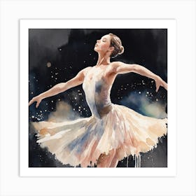 Ballet 4 Art Print