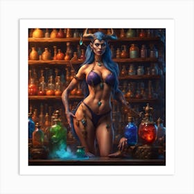 Sexy Witch 2 Art Print