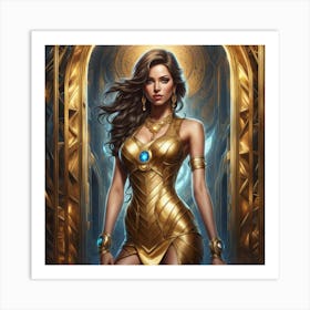 Egyptian Goddess 2 Art Print