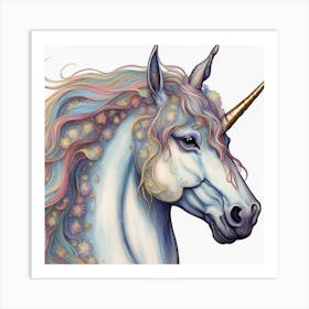 Unicorn 1 Art Print