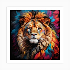 Lion king Art Print